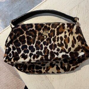 Prada Cheetah Print Shoulder Bag